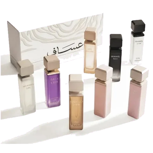 8-Piece Miniature Gift Set (Morning Girl, Gris Erik, Tobacco, Miss Sakura, Frankel Black, Frankel Silver) by Assaf
