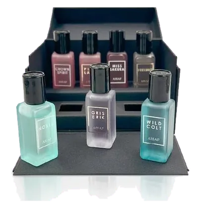 7-Piece Miniature Gift Set (Crown Spirit, Pink Lady, Miss Sakura, Feeling, Noble, Gris Erik, Wild Colt) by Assaf