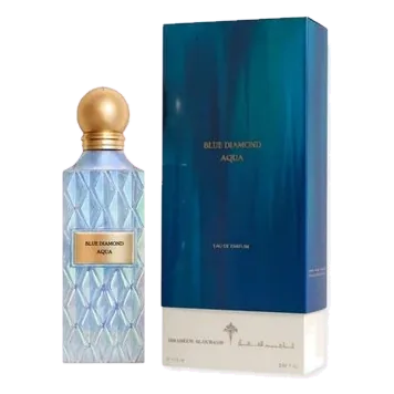 Blue Diamond Aqua by Ibraheem Al Qurashi